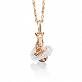 Подвеска из комбинированного золота Platina 03-2729-00-000-1111-48 03-2729-00-000-1111-48 фото