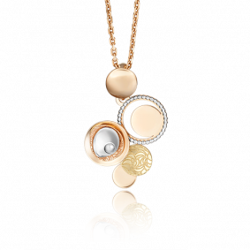 Подвеска из комбинированного золота Platina 03-2740-00-000-1140-48 03-2740-00-000-1140-48 фото