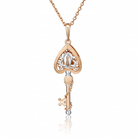 Золотая подвеска Platina 03-2836-00-000-1110-48 03-2836-00-000-1110-48 фото