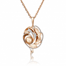 Золотая подвеска Platina 03-2837-00-000-1110-65 03-2837-00-000-1110-65 фото