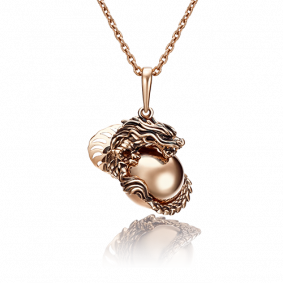 Золотая подвеска Символ года Дракон Platina 03-2852-00-000-1110-48 03-2852-00-000-1110-48 фото