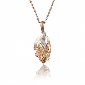 Подвеска из комбинированного золота Platina 03-2879-00-000-1113 03-2879-00-000-1113 фото