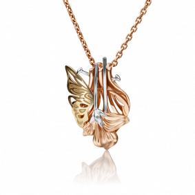 Подвеска из комбинированного золота Platina 03-2893-00-000-1113-48 03-2893-00-000-1113-48 фото