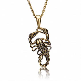 Подвеска из лимонного золота Platina 03-2929-00-000-1130-59 с эмалью 03-2929-00-000-1130-59 фото