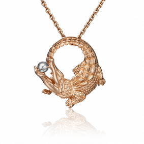 Подвеска из комбинированного золота Platina 03-3043-00-000-1111-64 03-3043-00-000-1111-64 фото