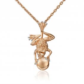 Золотая подвеска Platina 03-3044-00-000-1110-64 03-3044-00-000-1110-64 фото