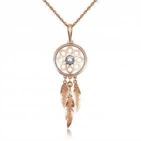 Подвеска из комбинированного золота Platina 03-3046-00-000-1111-64 03-3046-00-000-1111-64 фото