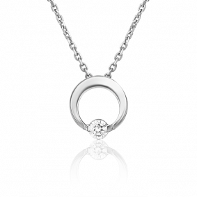 Подвеска из платины Platina 03-3099-00-101-2100-30 с бриллиантом 03-3099-00-101-2100-30 фото