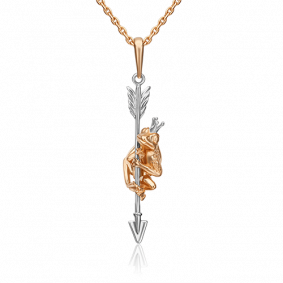 Подвеска из комбинированного золота Platina 03-3104-00-000-1111-42 03-3104-00-000-1111-42 фото