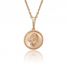 Золотая подвеска Знак зодиака Лев Platina 03-3110-05-000-1110-66 03-3110-05-000-1110-66 фото