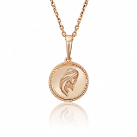 Золотая подвеска Знак зодиака Дева Platina 03-3110-06-000-1110-66 03-3110-06-000-1110-66 фото