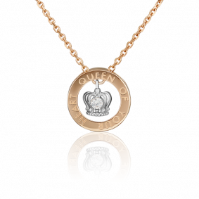 Подвеска из комбинированного золота Platina 03-3125-00-401-1111-03 с фианитом 03-3125-00-401-1111-03 фото