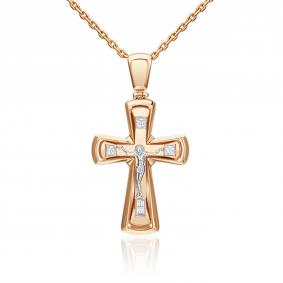 Подвеска из комбинированного золота Platina 03-3156-00-000-1111-42 03-3156-00-000-1111-42 фото