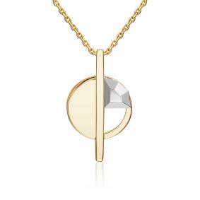 Подвеска из комбинированного золота Platina 03-3384-00-000-1121 03-3384-00-000-1121 фото