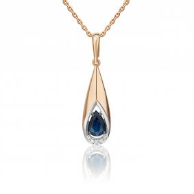 Подвеска из комбинированного золота Platina 03-3456-00-105-1111 03-3456-00-105-1111 фото