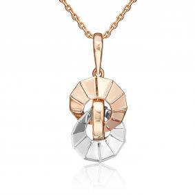 Подвеска из комбинированного золота Platina 03-3541-00-000-1111 03-3541-00-000-1111 фото