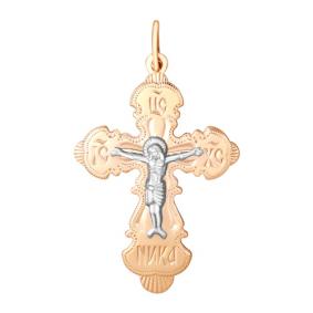 Золотая подвеска Золотые узоры 03-3542 03-3542 фото