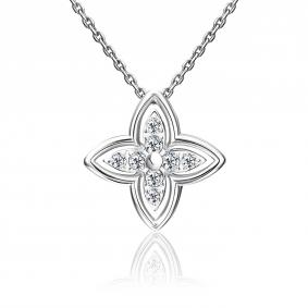 Серебряная подвеска Platina 03-3633-00-401-0200 с фианитом 03-3633-00-401-0200 фото