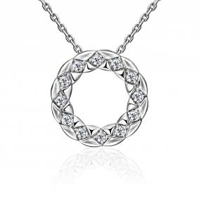 Серебряная подвеска Platina 03-3640-00-401-0200 с фианитом 03-3640-00-401-0200 фото