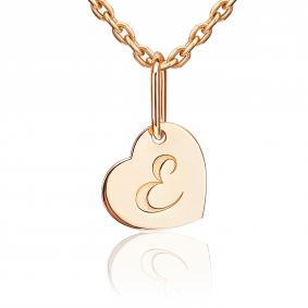 Золотая подвеска буква Е Platina 03-3658-Е-000-1110 03-3658-Е-000-1110 фото