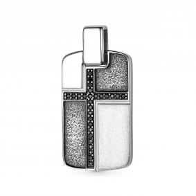 Серебряная подвеска АЛЬКОР 03-3833/0КЦ1-17 с фианитом 03-3833/0КЦ1-17 фото