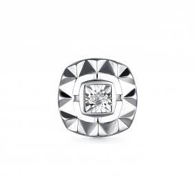 Серебряная подвеска АЛЬКОР 03-3971/000Б-00 с бриллиантом 03-3971/000Б-00 фото