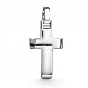 Серебряная подвеска АЛЬКОР 03-4583/0КЦ1-17 с фианитом 03-4583/0КЦ1-17 фото