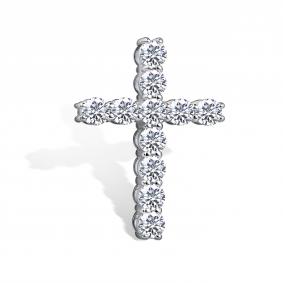 Серебряная подвеска АЛЬКОР 03-4793/00КЦ-00 с фианитом 03-4793/00КЦ-00 фото