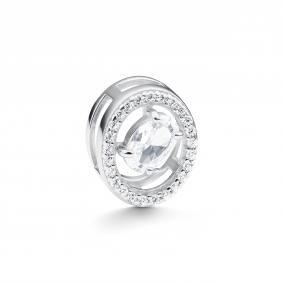 Серебряная подвеска АЛЬКОР 03-5620/00КЦ-00 с фианитом 03-5620/00КЦ-00 фото