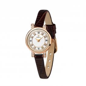 Золотые часы Часовой завод Ника 0313.2.1.17H с фианитом 0313.2.1.17H фото