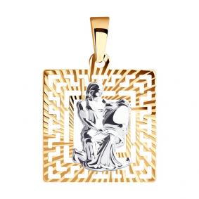 Золотая подвеска SOKOLOV 032230-4 032230-4 фото