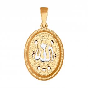 Золотая подвеска SOKOLOV 034617 034617 фото