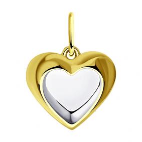 Подвеска из лимонного золота SOKOLOV 035034-2 035034-2 фото