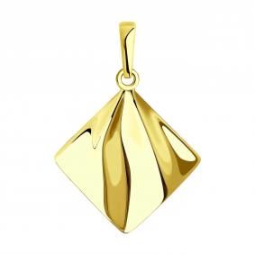 Подвеска из лимонного золота SOKOLOV 036028-2 036028-2 фото