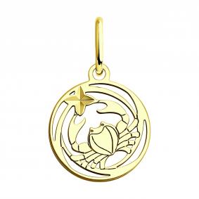 Золотая подвеска SOKOLOV 036522-2 036522-2 фото