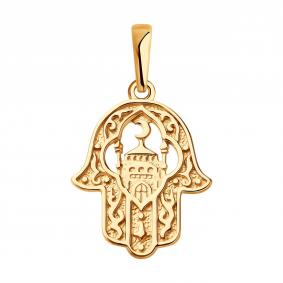 Золотая подвеска SOKOLOV 036649 036649 фото