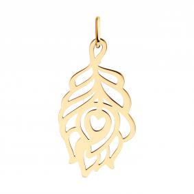 Золотая подвеска SOKOLOV 036692 036692 фото