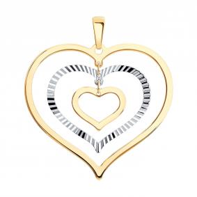 Золотая подвеска SOKOLOV 036886 036886 фото