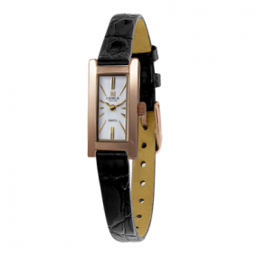 Золотые часы Часовой завод Ника 0437.0.55.15H с сапфировым стеклом и ювелирным кристаллом 0437.0.55.15H фото