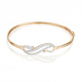 Золотой браслет Platina 05-0395-00-401-1110-24 с фианитом 05-0395-00-401-1110-24 фото