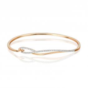 Золотой браслет Platina 05-0523-00-401-1110-24 с фианитом 05-0523-00-401-1110-24 фото