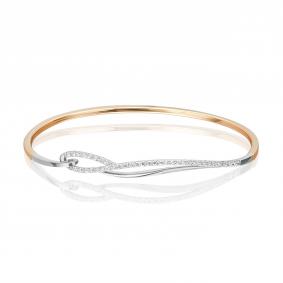 Браслет из комбинированного золота Platina 05-0523-00-401-1111-24 с фианитом 05-0523-00-401-1111-24 фото