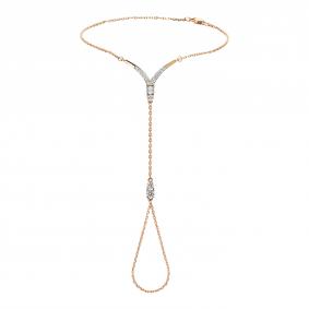 Золотой браслет Platina 05-0876-00-401-1110 с фианитом 05-0876-00-401-1110 фото