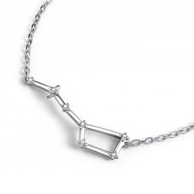 Серебряный браслет АЛЬКОР 05-4306/00КЦ-00 с фианитом 05-4306/00КЦ-00 фото