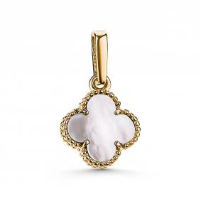 Золотая подвеска Золотые узоры 05-53-0035-50 с перламутром 05-53-0035-50 фото