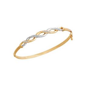 Золотой браслет SOKOLOV 050660 с фианитом 050660 фото