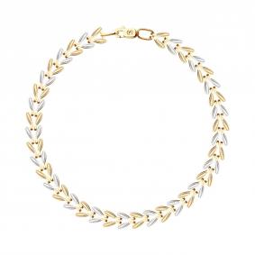 Золотой браслет плетение Фантазийное SOKOLOV 050794 050794 фото