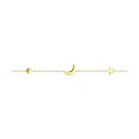 Браслет из лимонного золота SOKOLOV 051312-2 051312-2 фото