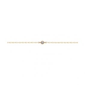 Золотой браслет SOKOLOV 051342 с фианитом 051342 фото