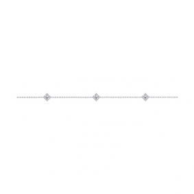 Золотой браслет SOKOLOV 051359-3 с фианитом 051359-3 фото